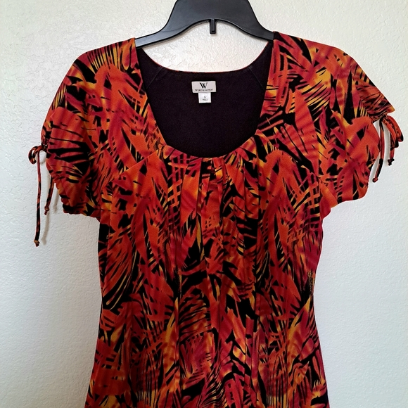 NEW WOMEN'S SHORT SLEEVE TOP SIZE SMALL WORTHINGTON - Picture 2 of 8